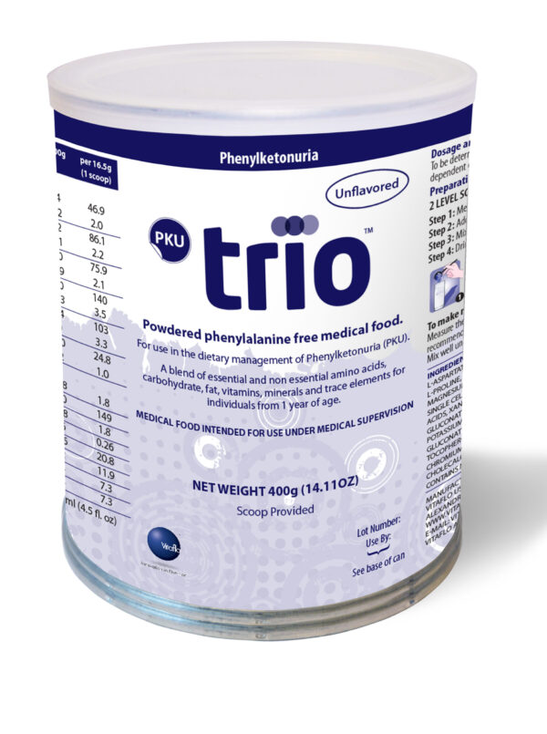 PKU trio 400g Powder, Unflavored
