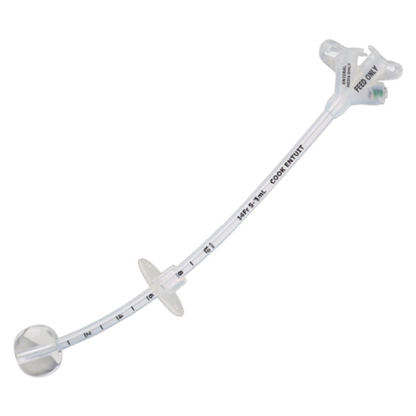 Entuit Thrive Balloon Retention Gastronomy Feeding Tube, 14 Fr, 10 cm Length, 5 - 7 mL Balloon