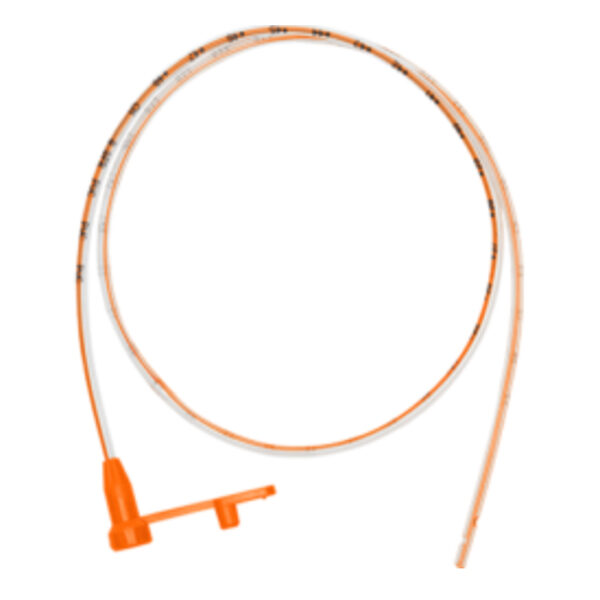 Indwelling Polyurethane Enteral Feeding Tube with Radiopaque Orange Stripe 5 Fr 35"