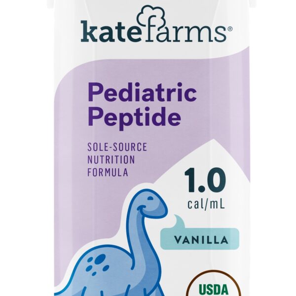 KATE FARMS Pediatric Peptide 1.0 Vanilla, 8.45 fl. oz. (250 mL)