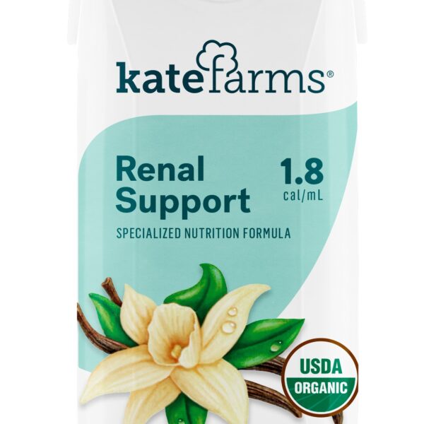 KATE FARMS Renal Support 1.8, Vanilla, 8.45 fl. oz. (250 mL)