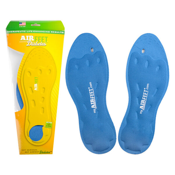 AirFeet DIABETES CLASSIC Insoles, Size 2X, Pair