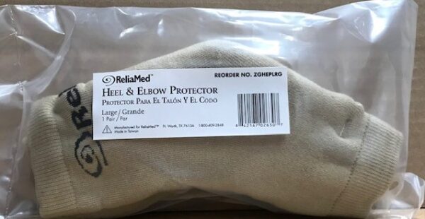 ReliaMed Beige Heel & Elbow Protector, Large, Up to 19" Limb Circumference