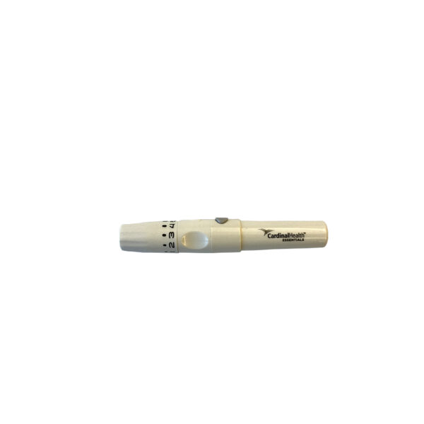 Cardinal Health Essentials Mini Lancing Device for Fingertip and Alternate Site Testing